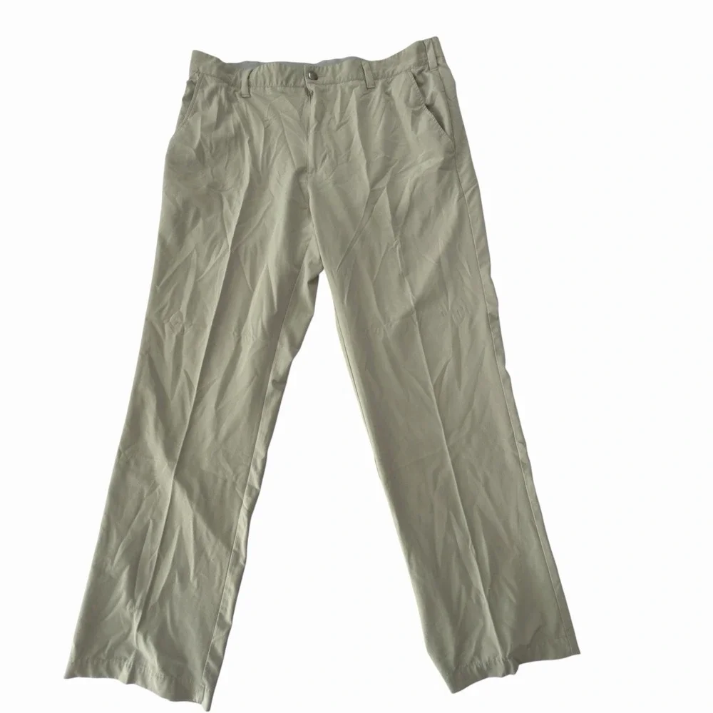 ADIDAS ULTIMATE365 Men's Golf Pants Grey Performance Stretch Lightweight- 36x30